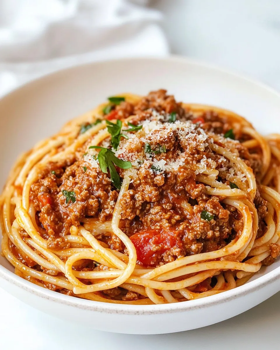 Classic Spaghetti Bolognese image