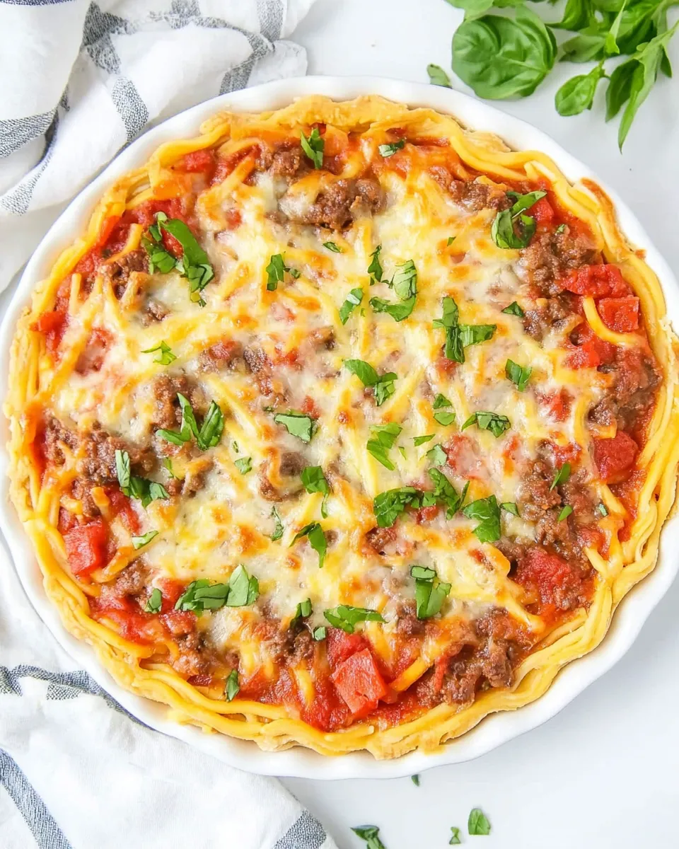 Classic Spaghetti Pie image