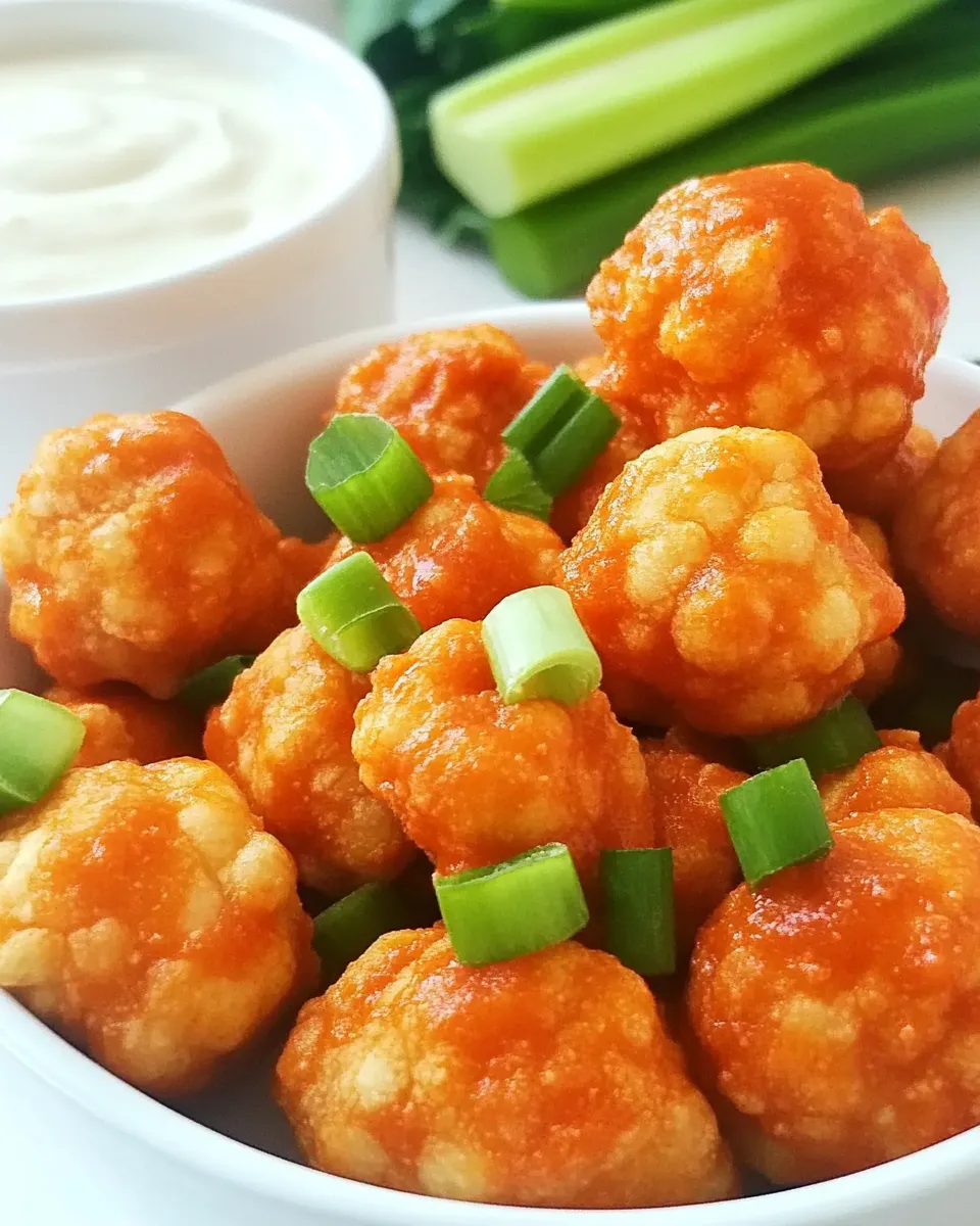 Classic Spicy Buffalo Cauliflower Bites image