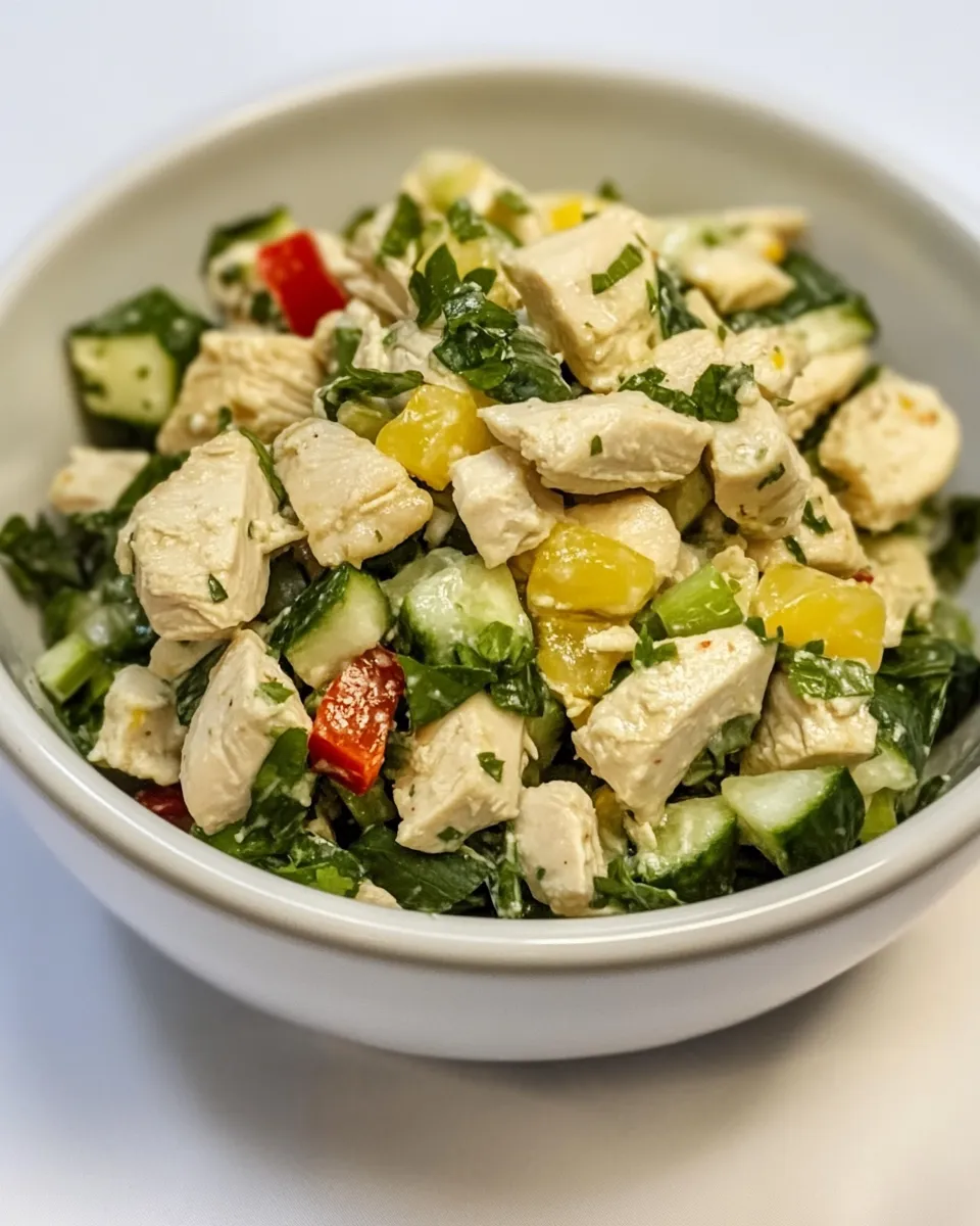 Delicious Spicy Chicken Salad with Ginger and Lemon dish photo