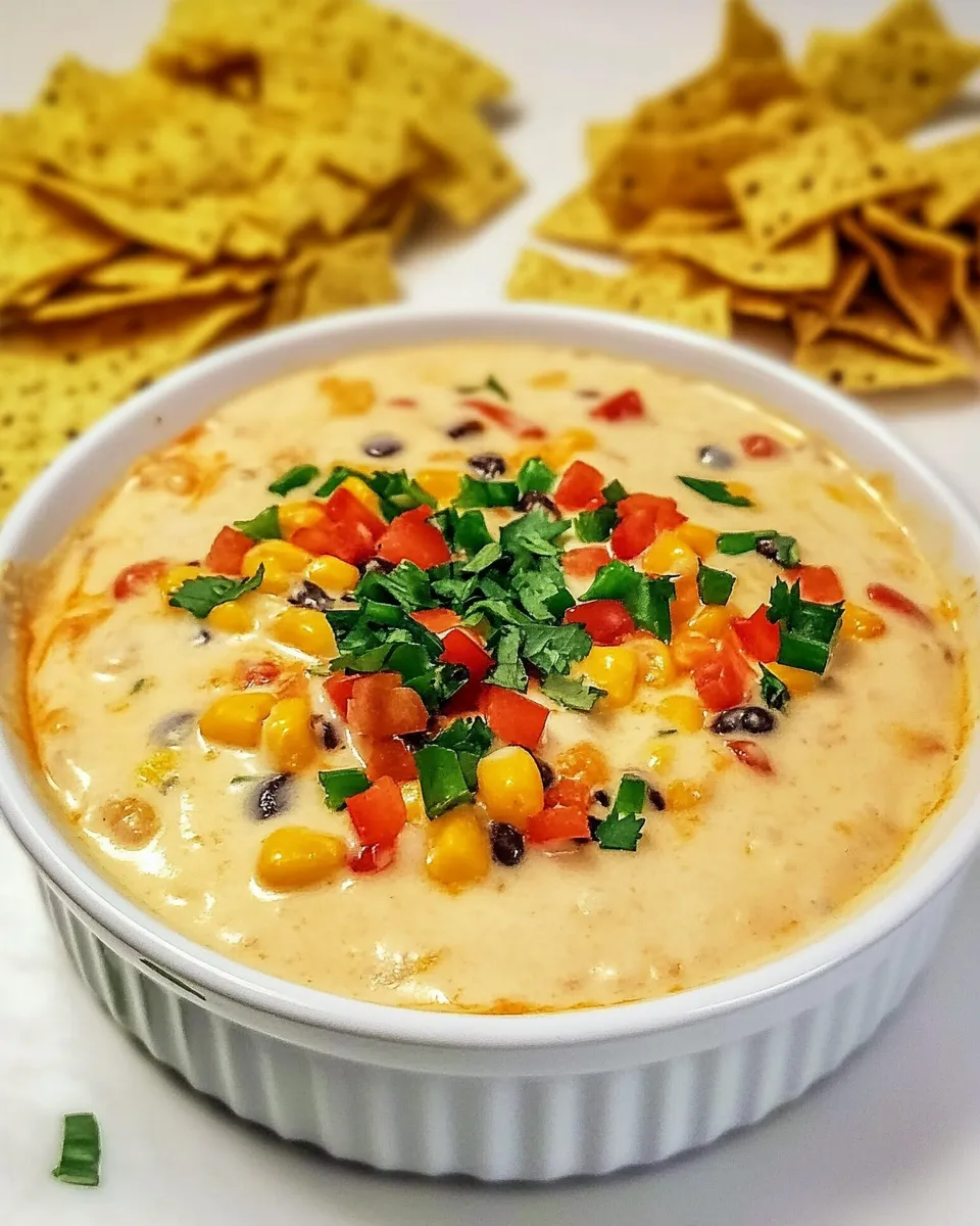 Homemade Spicy Southwest Queso Dip photo