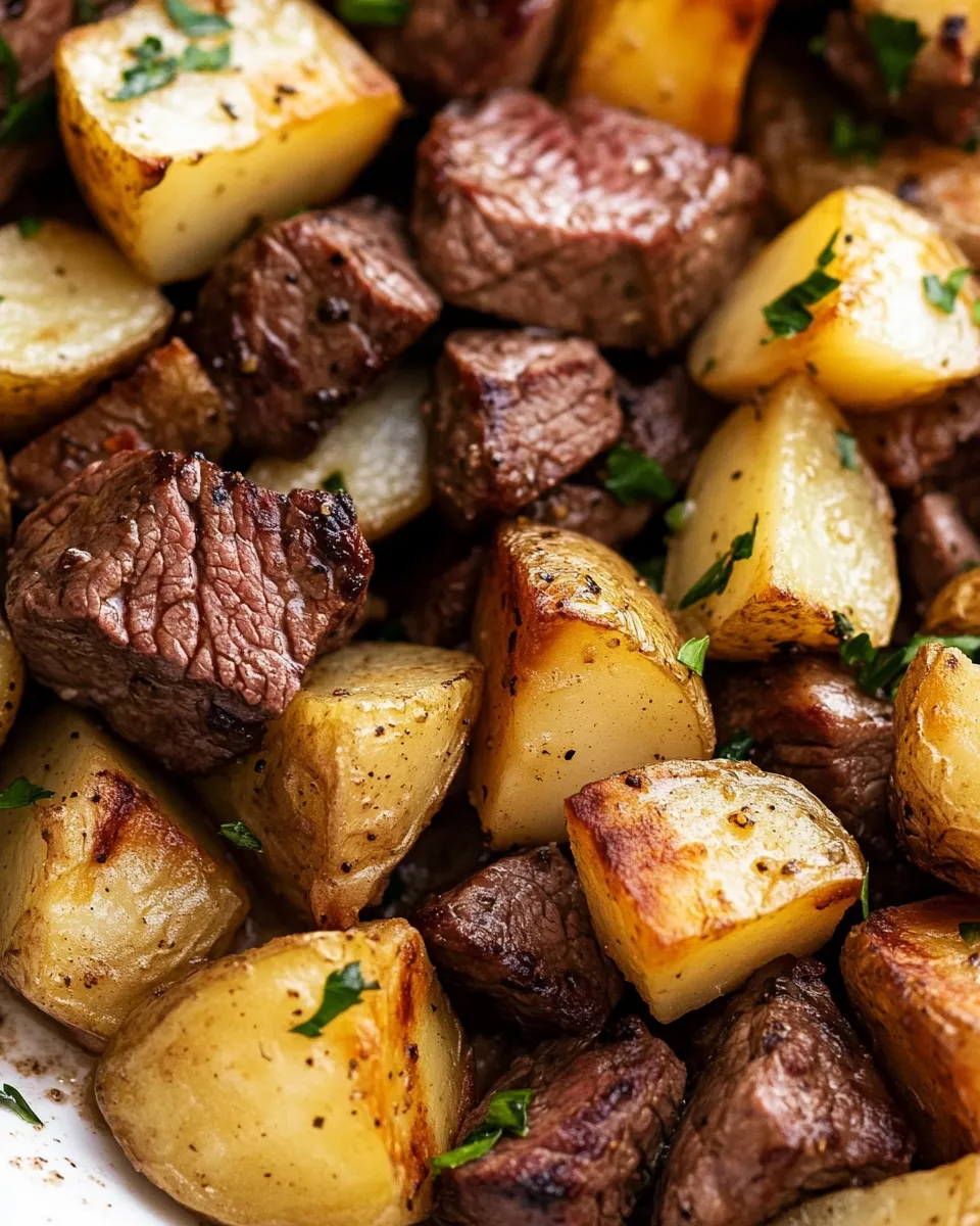 Easy Steak and Potatoes recipe photo