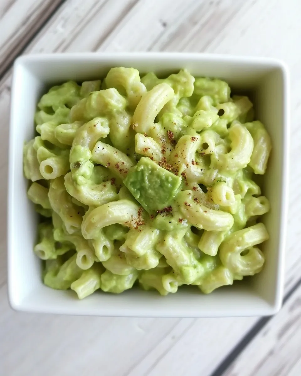 Easy Stovetop Avocado Mac and Cheese photo