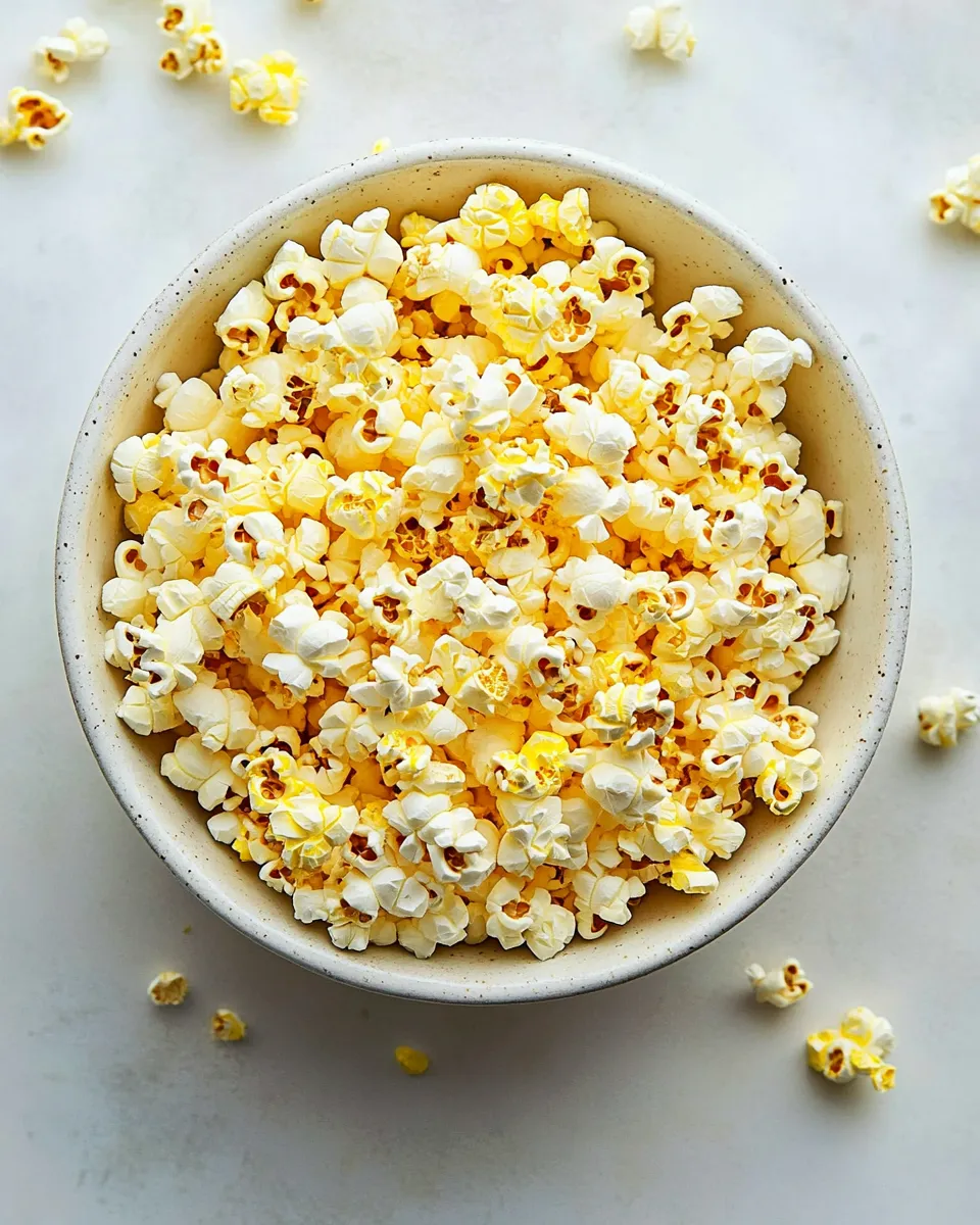 Delicious Stovetop Popcorn shot