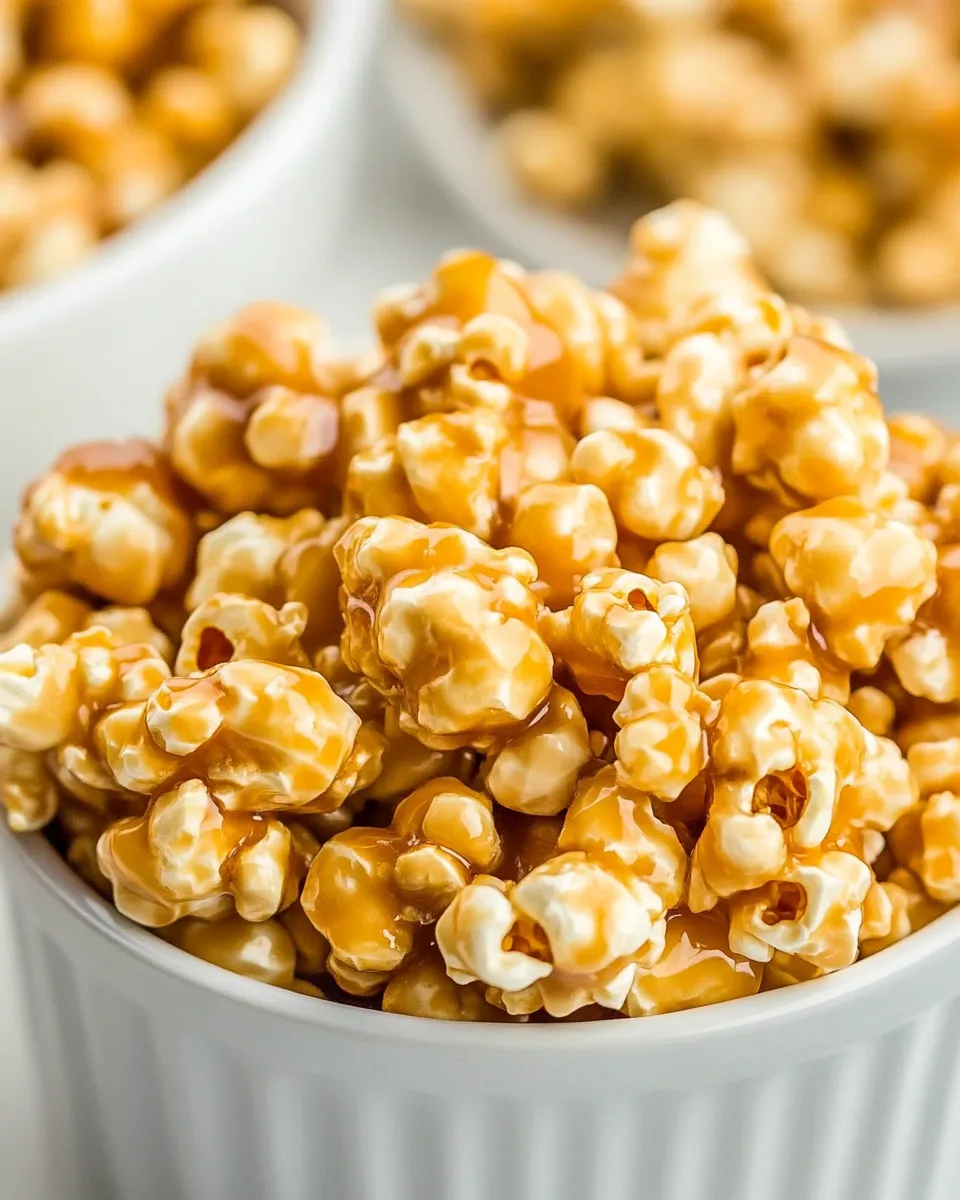 Classic Super Easy Caramel Corn Recipe image