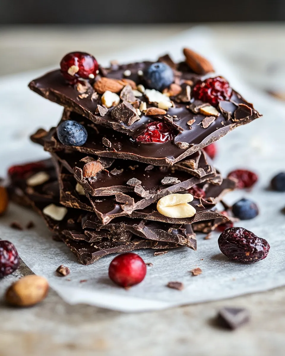 Delicious Superfood Chocolate Bark image