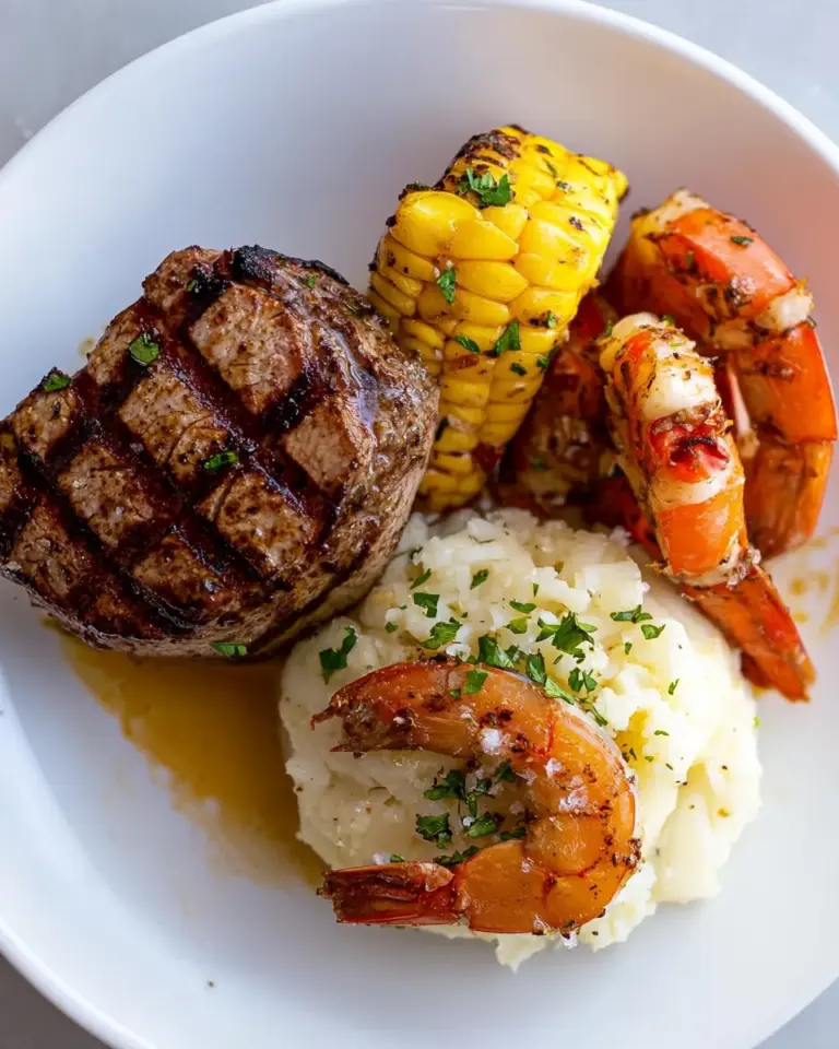 Homemade Surf and Turf photo