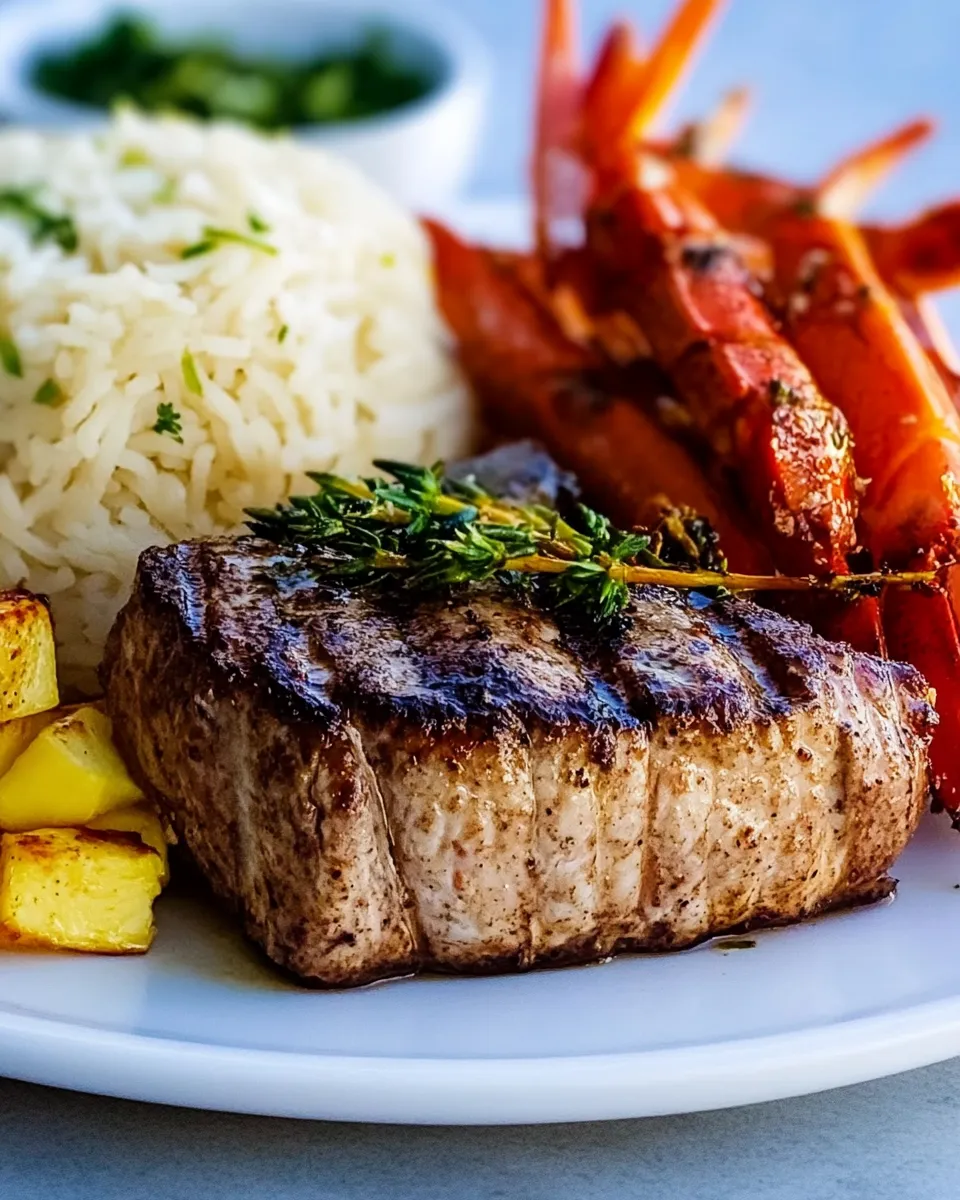 Easy Surf and Turf recipe photo