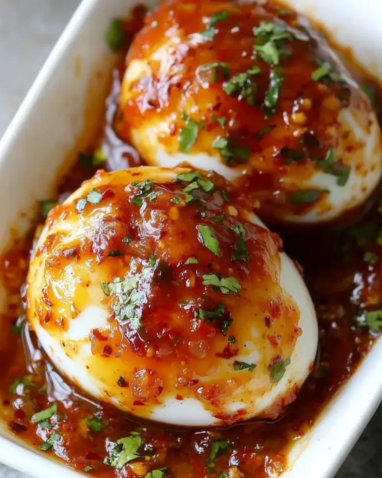 Homemade Sweet Chili Eggs photo