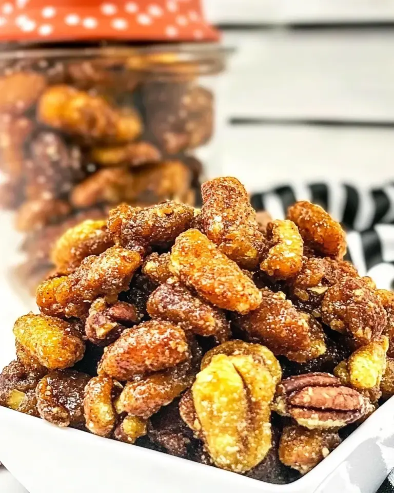 Homemade Sweet & Spicy Candied Nuts photo