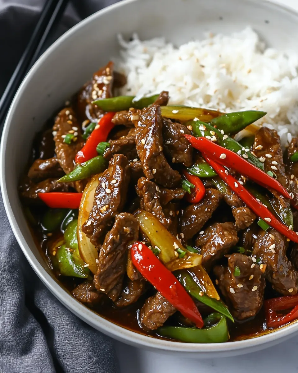 Easy Szechuan Beef recipe photo