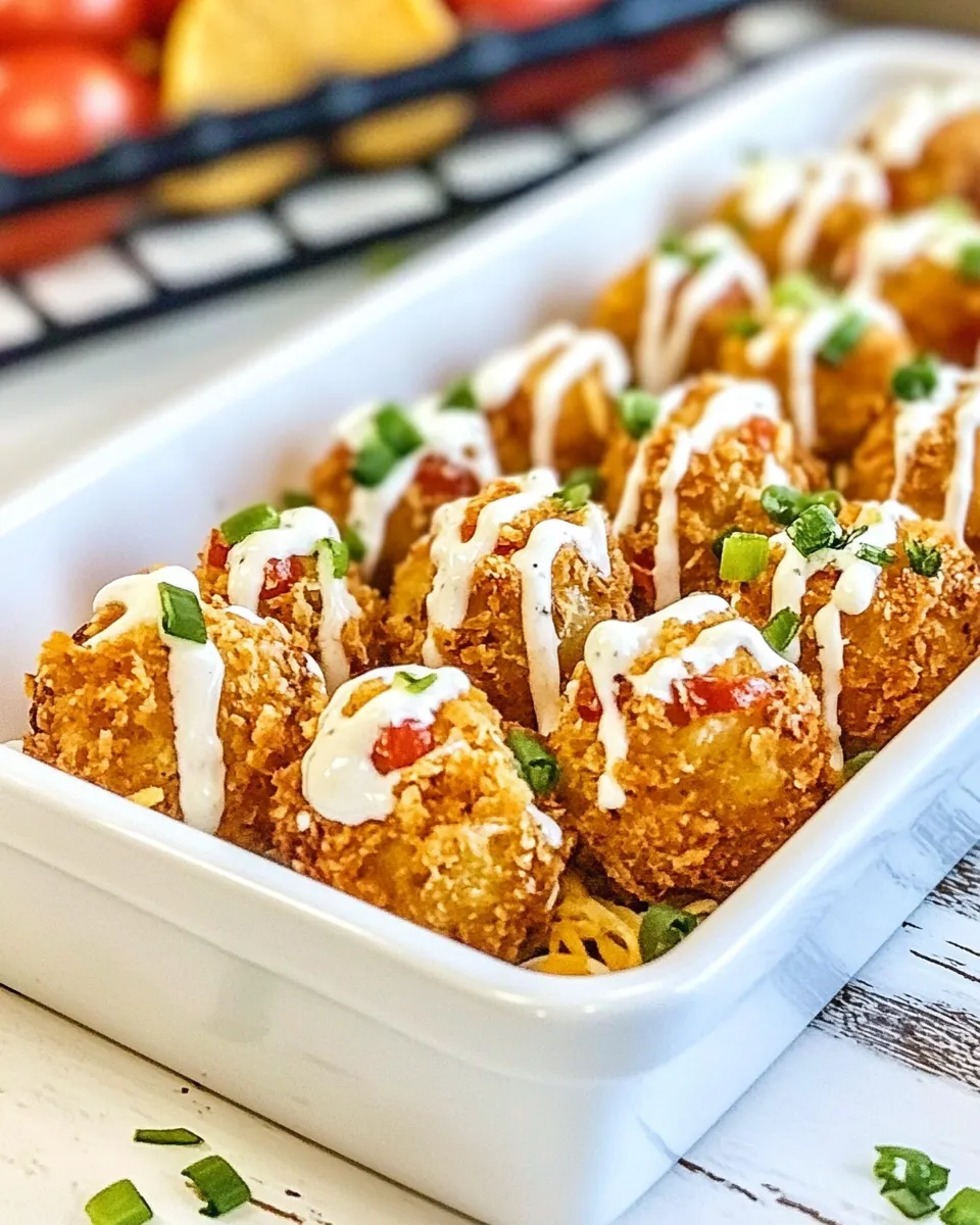 Easy Taco Ranch Bites recipe photo