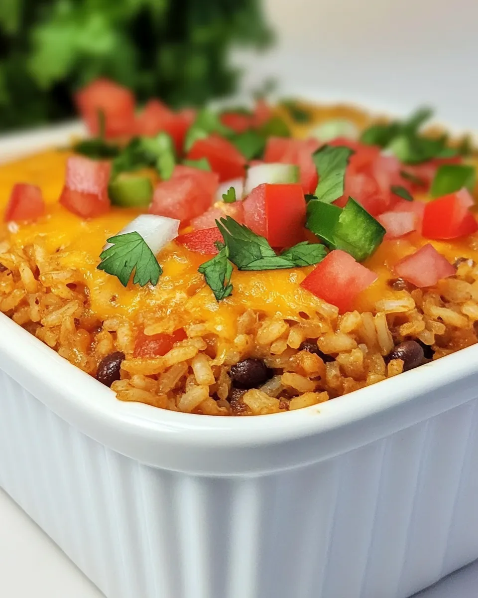 Best Taco Rice Bake dish photo