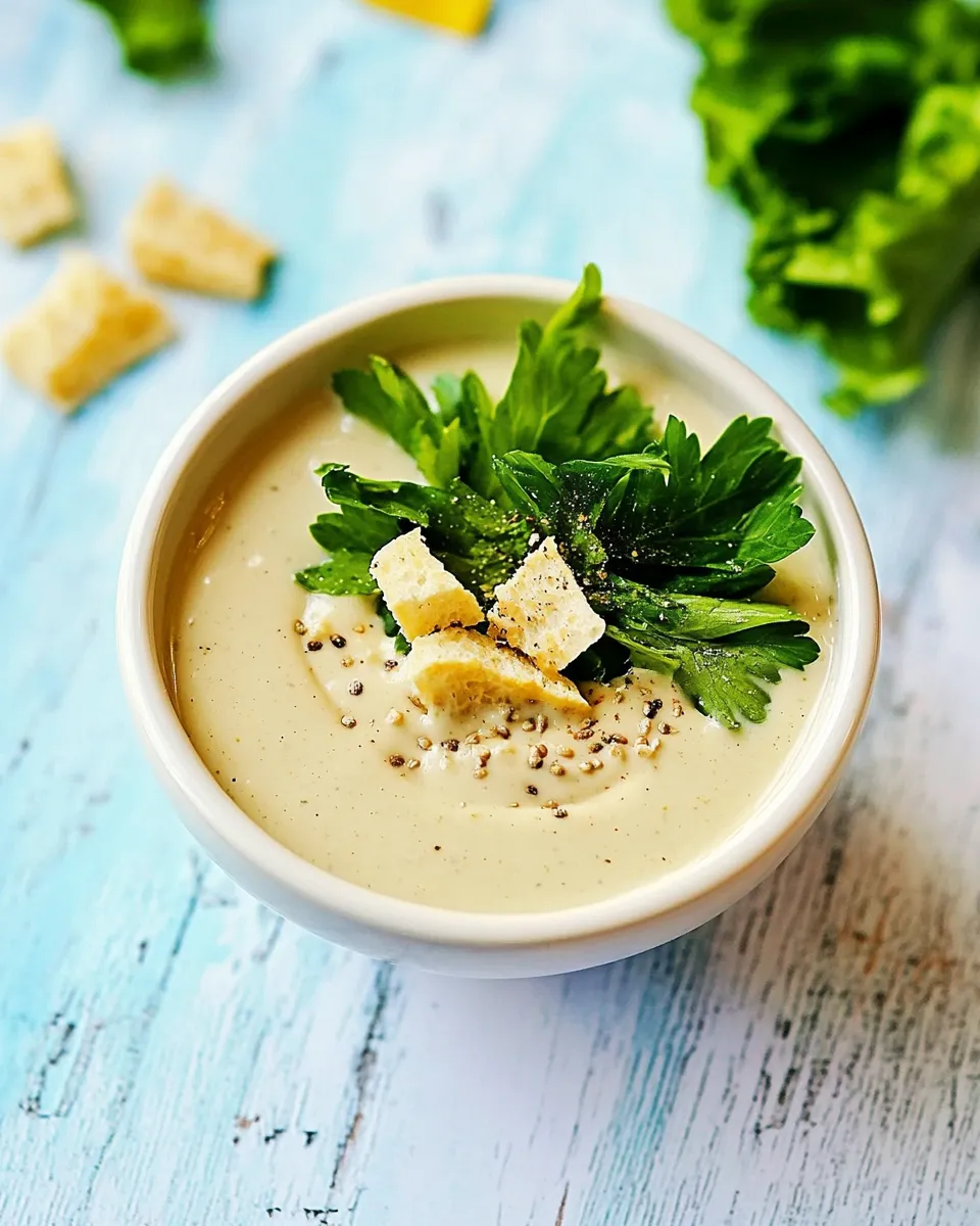 Homemade Tahini Caesar Dressing recipe photo