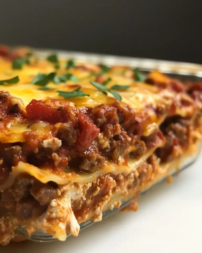 Homemade Texas Style Lasagna photo