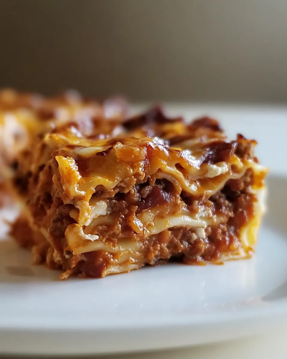 Easy Texas Style Lasagna recipe photo