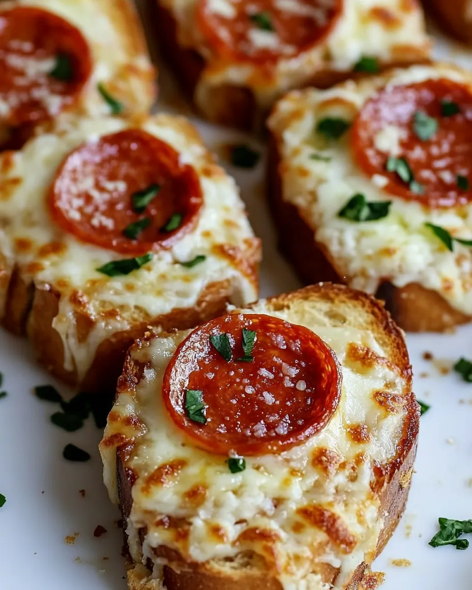 Delicious Texas Toast Garlic Bread Pizza image
