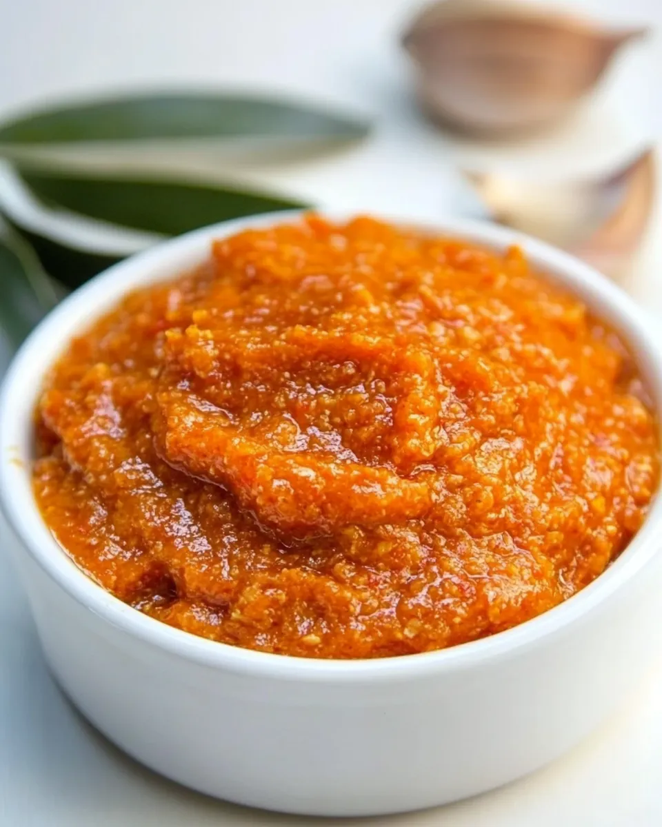 Homemade Thai Red Curry Paste recipe photo