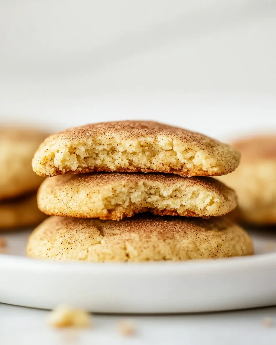 Delicious The Absolute Best Snickerdoodles shot