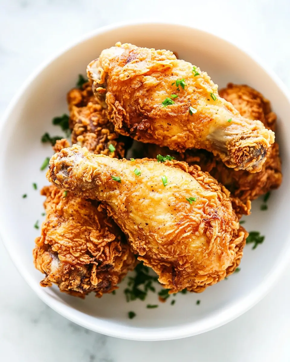 Delicious The Best Fried Chicken (Roscoes Copycat) shot