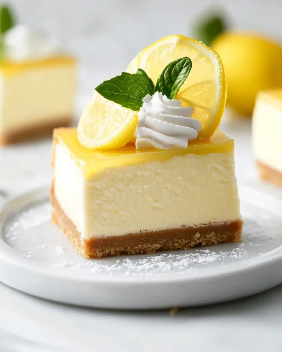 Classic The Best Lemon Cheesecake Recipe image
