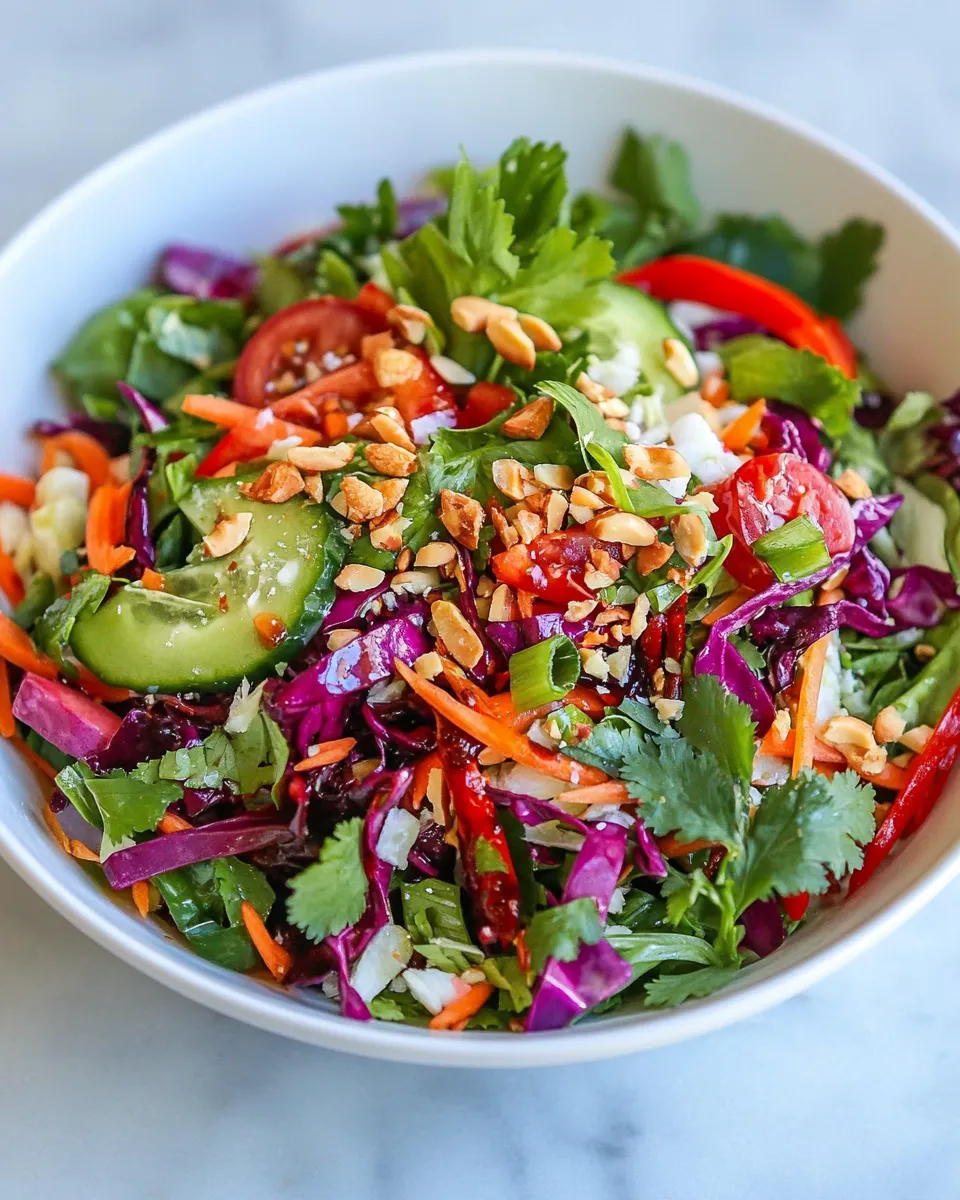 Delicious The Ultimate Crunchy Detox Salad Recipe image