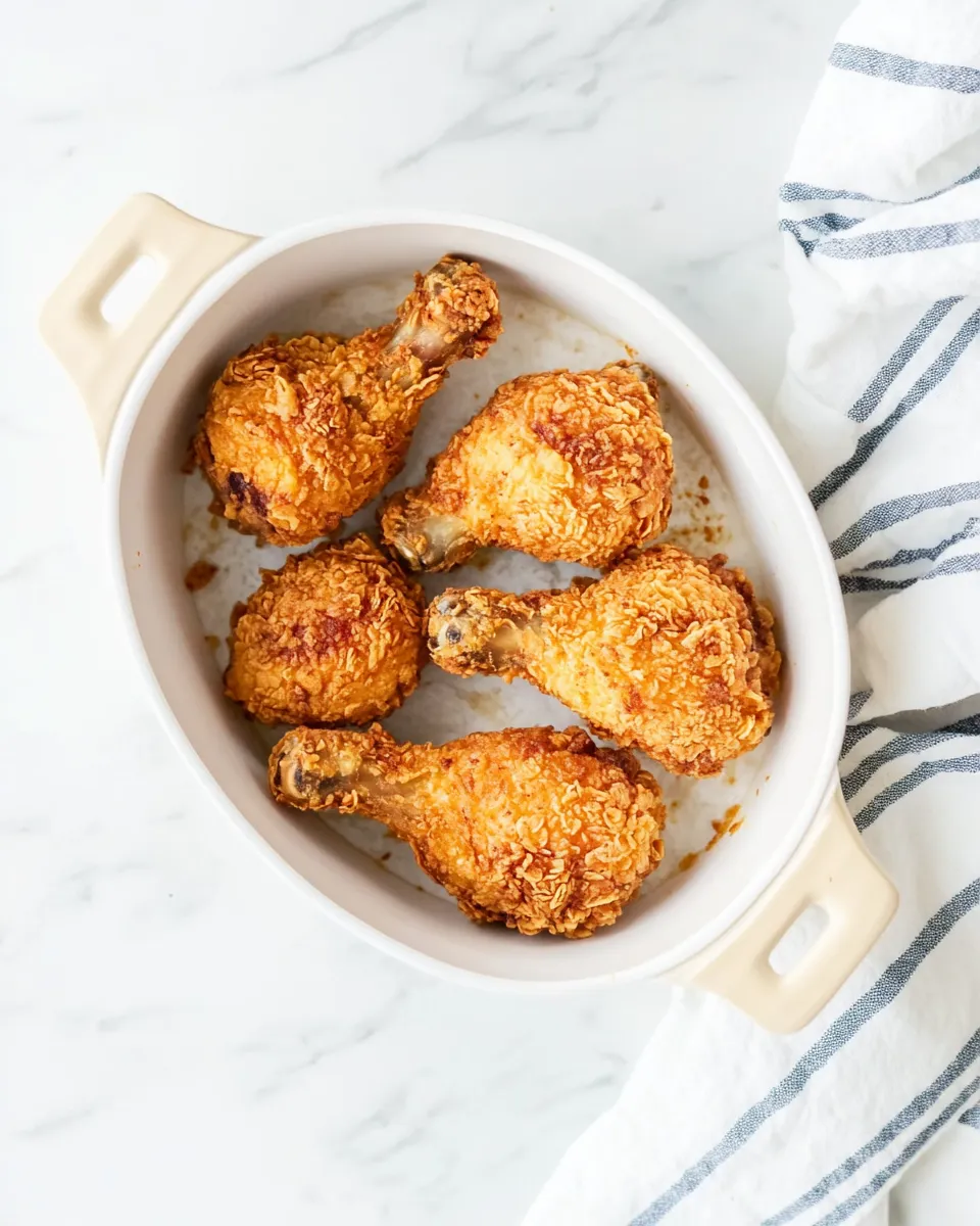 Classic The best air Fryer KFC fried chicken image