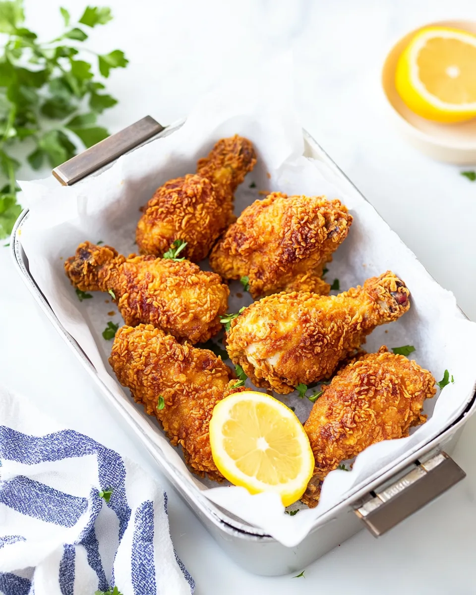 Delicious The best air Fryer KFC fried chicken shot