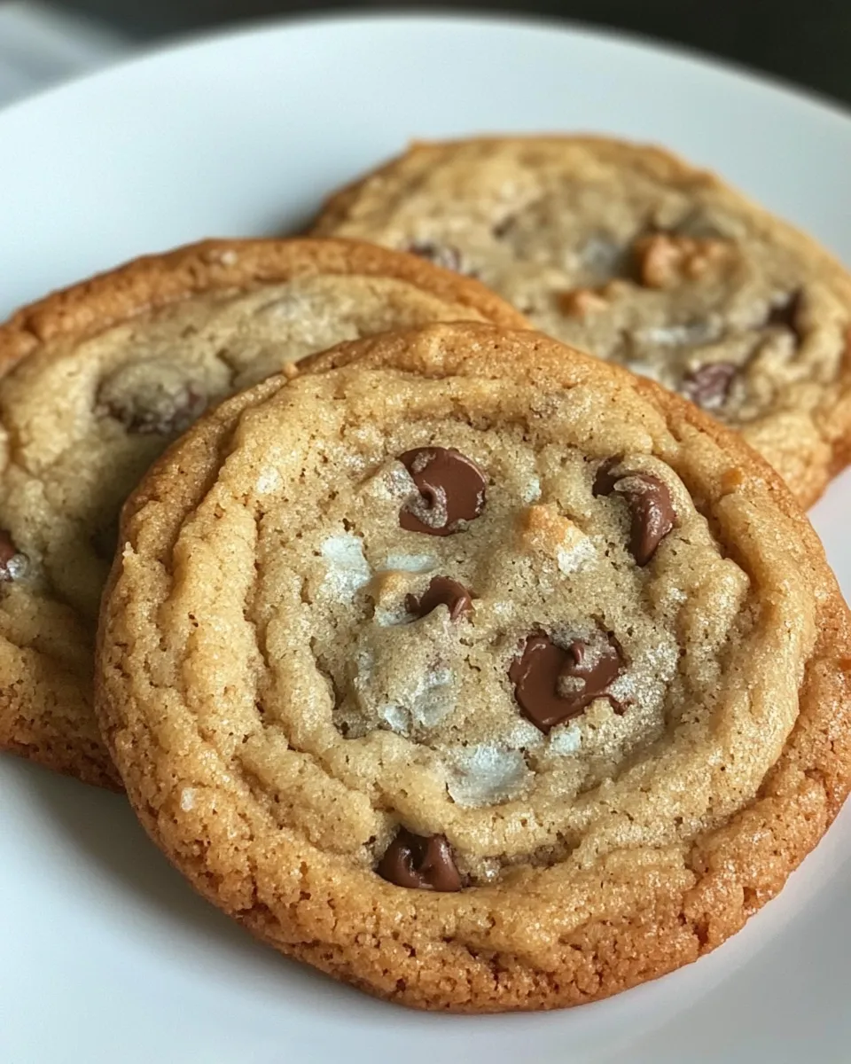 Delicious Thin and Chewy Chocolate Chip Cookie Recipe recipe photo