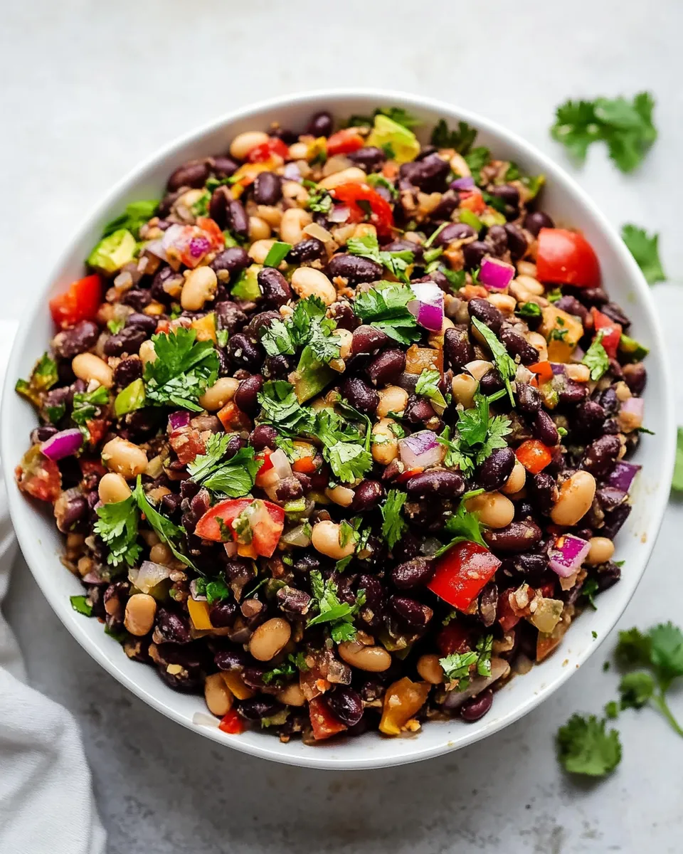 Homemade Three Bean Salad photo