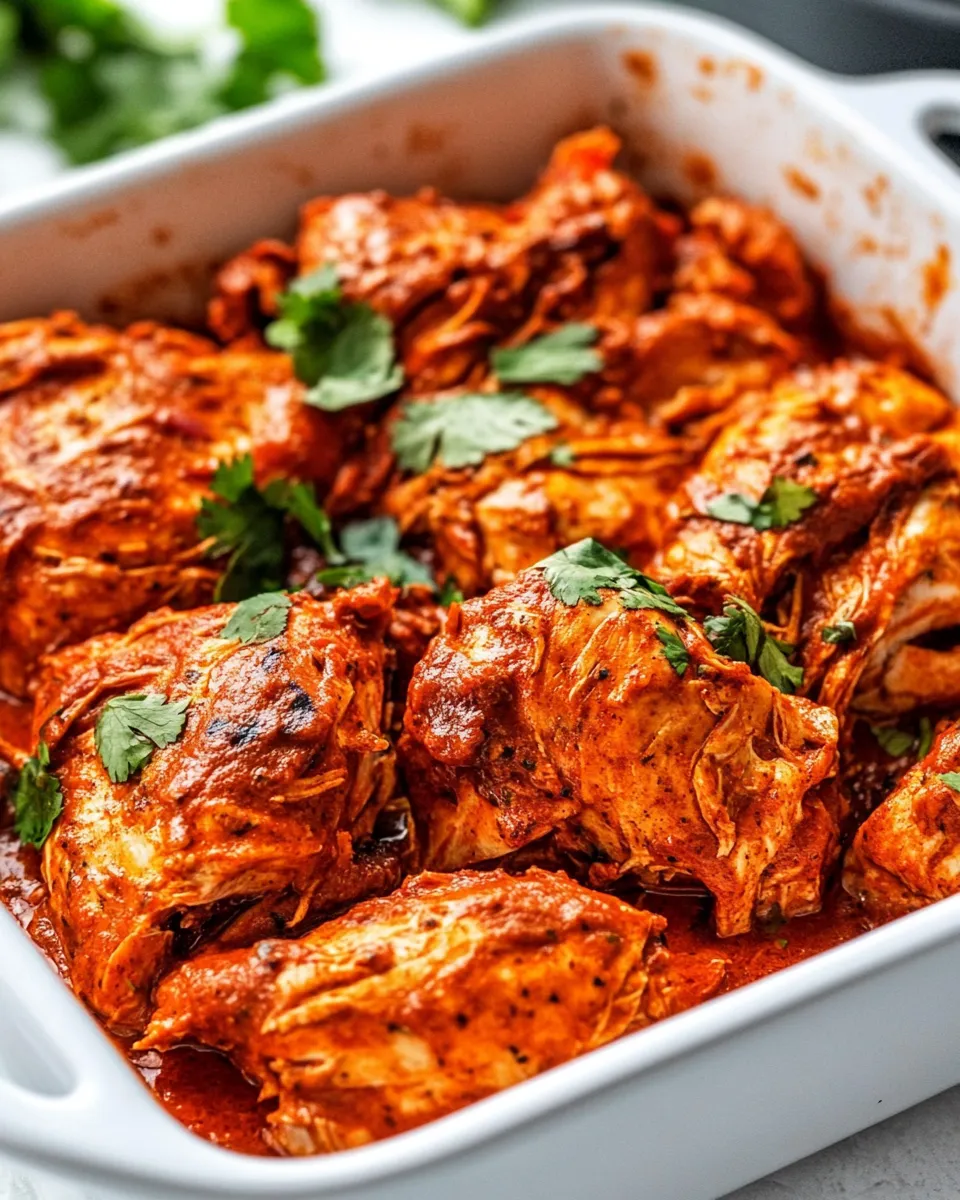 Delicious Tinga Chicken dish photo