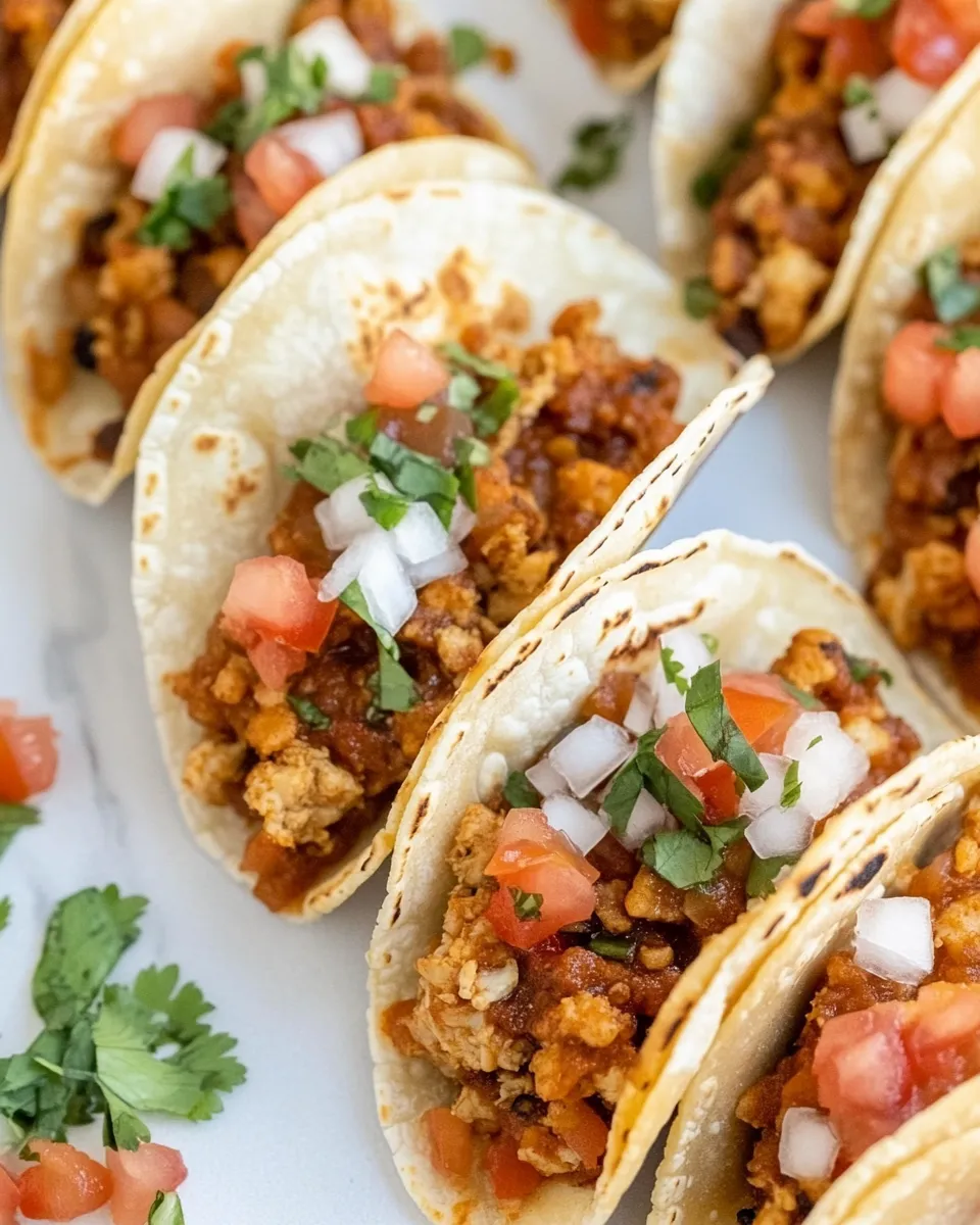 Savory Tiny Tacos dish photo