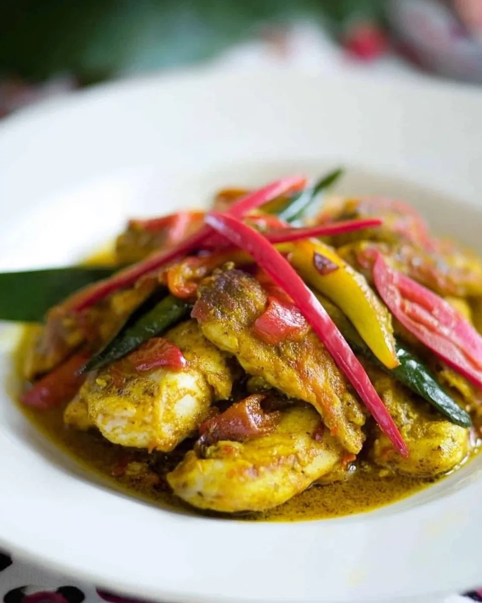 Savory Turmeric Chicken dish photo