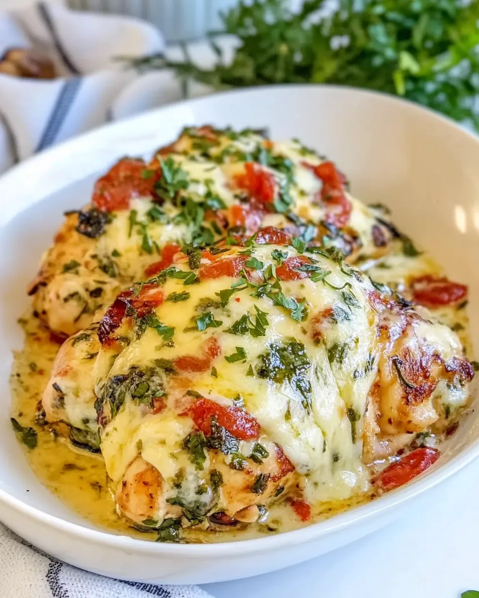 Delicious Tuscan Garlic Chicken shot