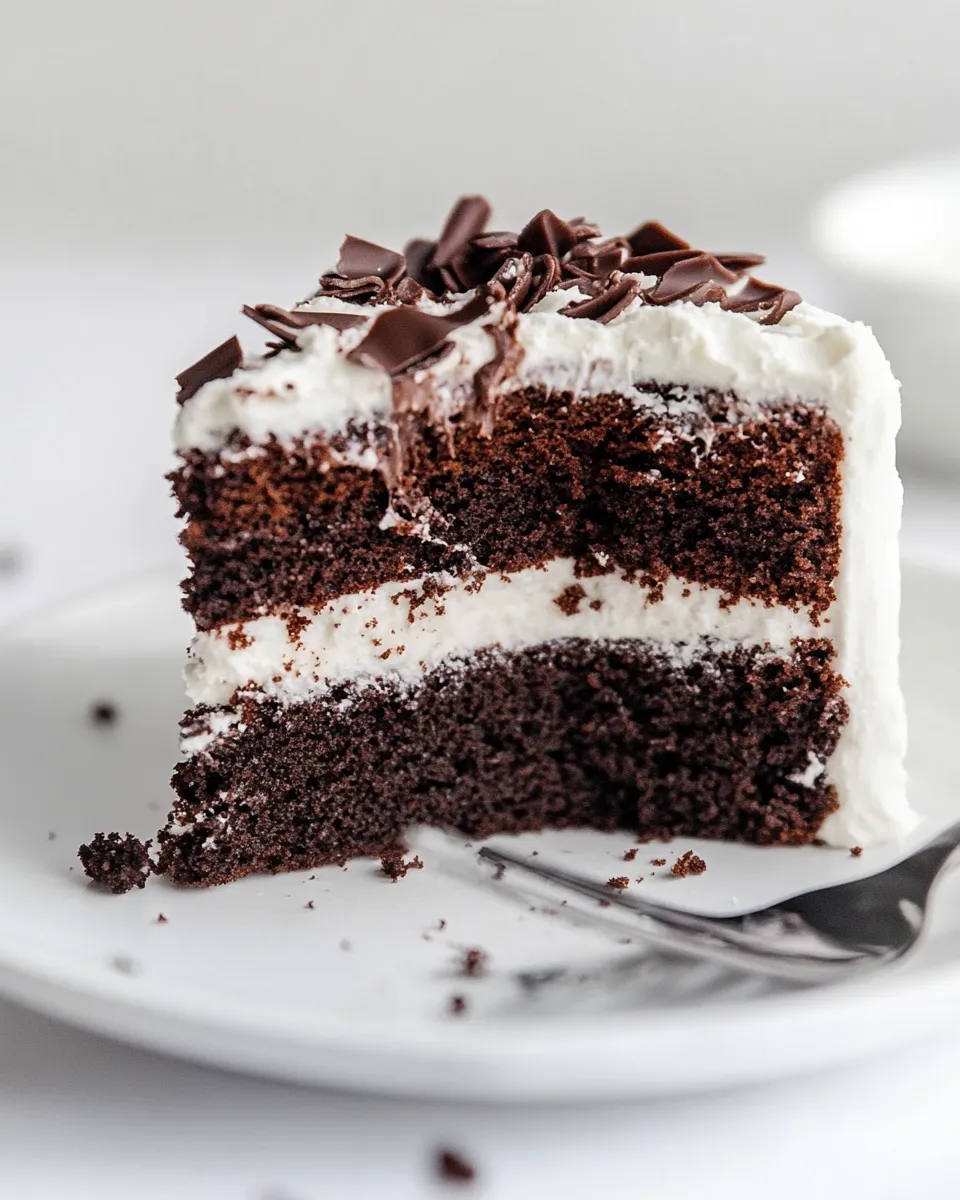 Classic Tuxedo Cake image
