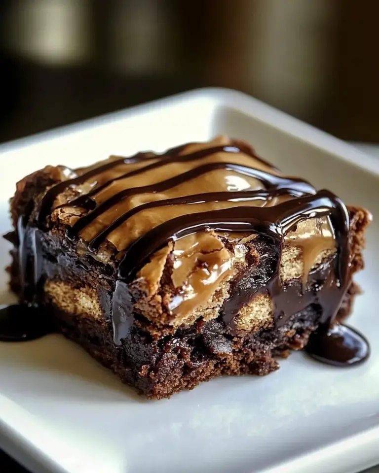 Homemade Twix Brownies photo