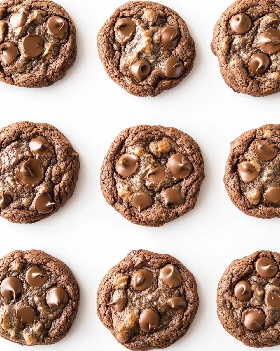 Homemade Ultimate Brownie Mix Cookies dish photo