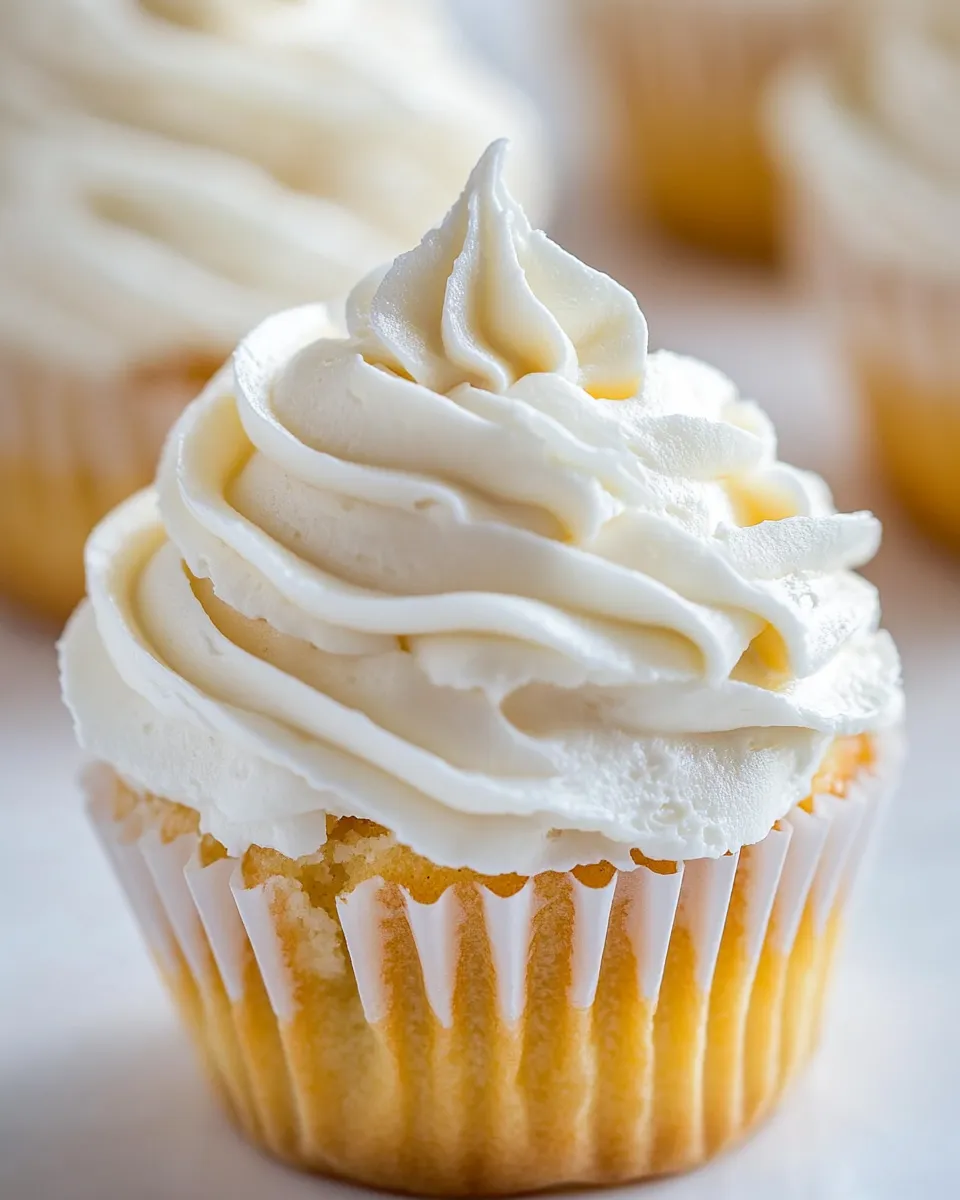 Homemade Vanilla Buttercream Frosting photo