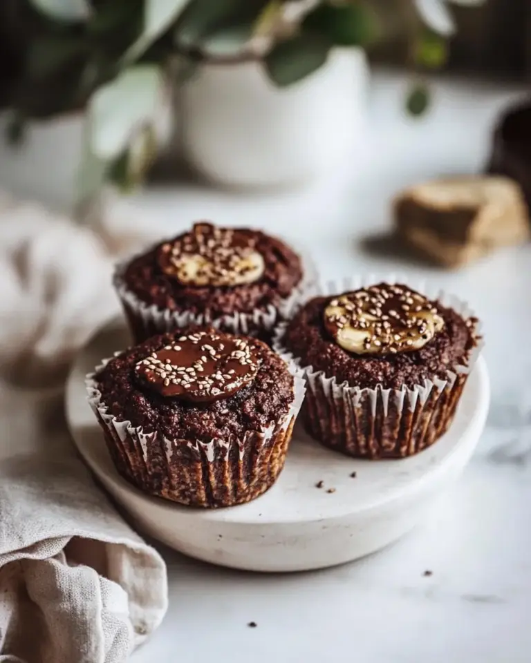 Ultimate Vanilla Chia and Earl Grey Chocolate Banana Muffins. food shot