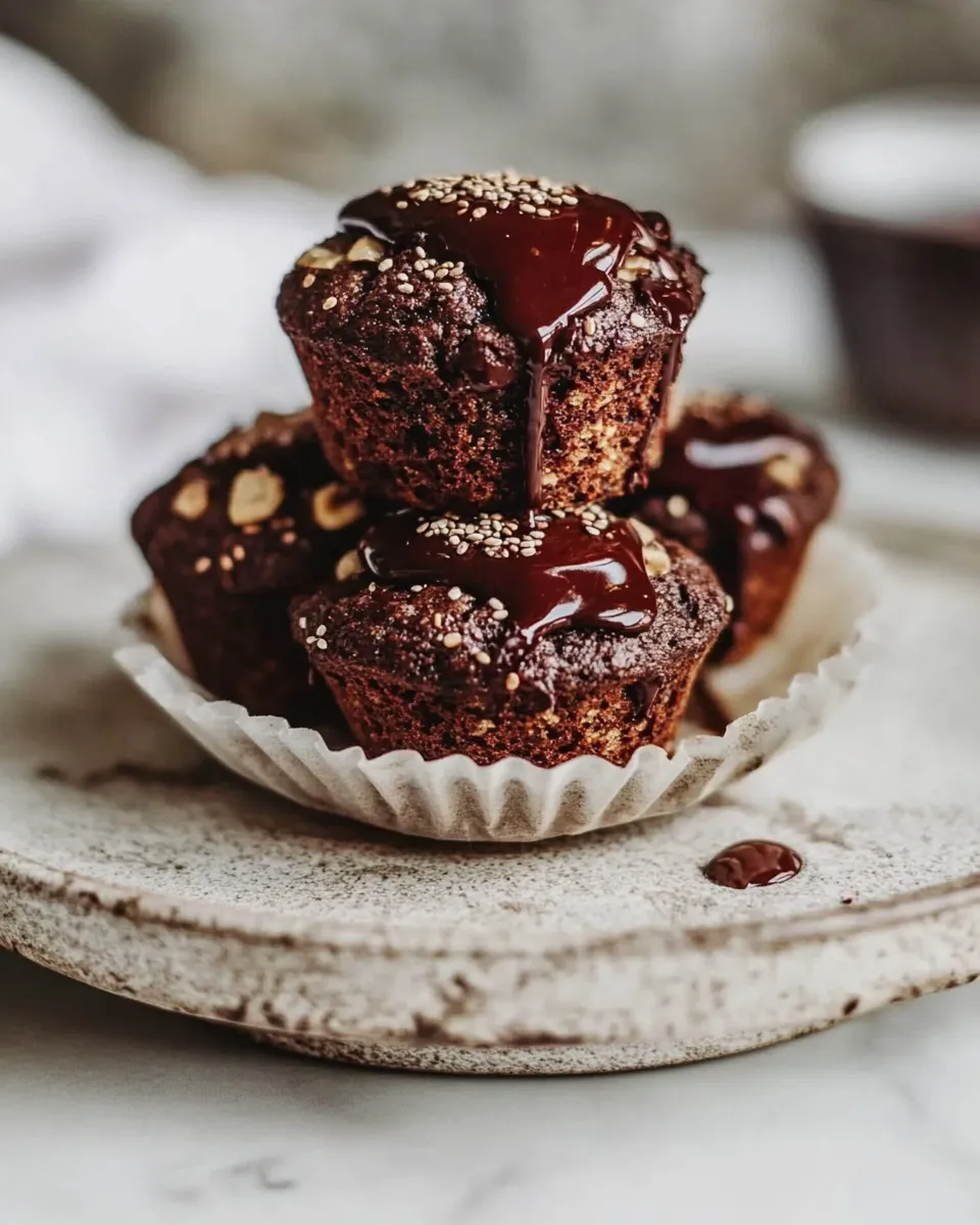 Homemade Vanilla Chia and Earl Grey Chocolate Banana Muffins. shot