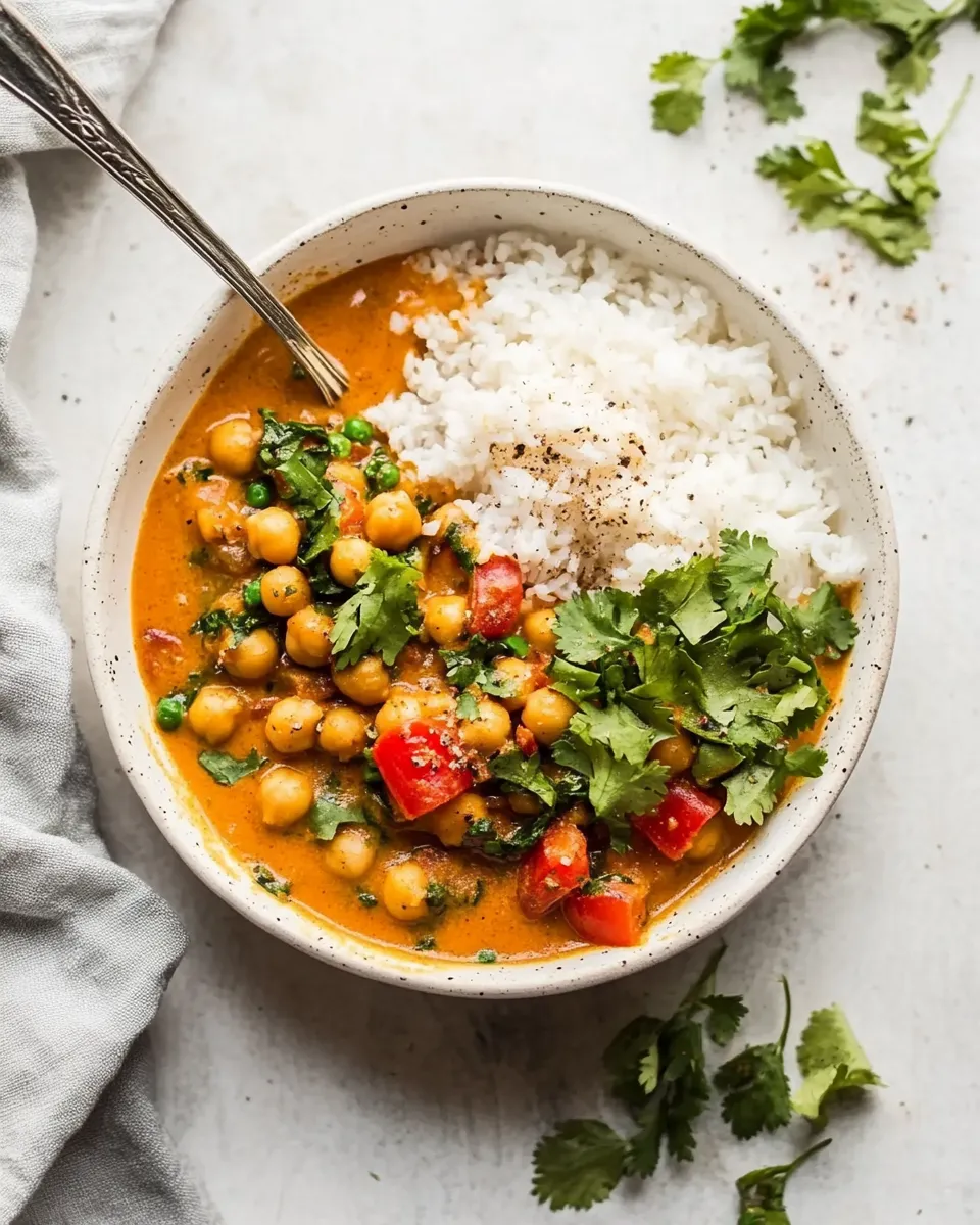 Easy Vegan Chickpea Curry photo