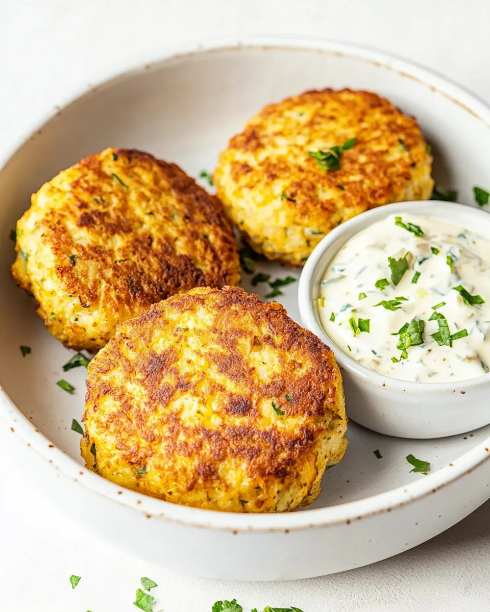 Easy Vegan Crab Cakes recipe photo