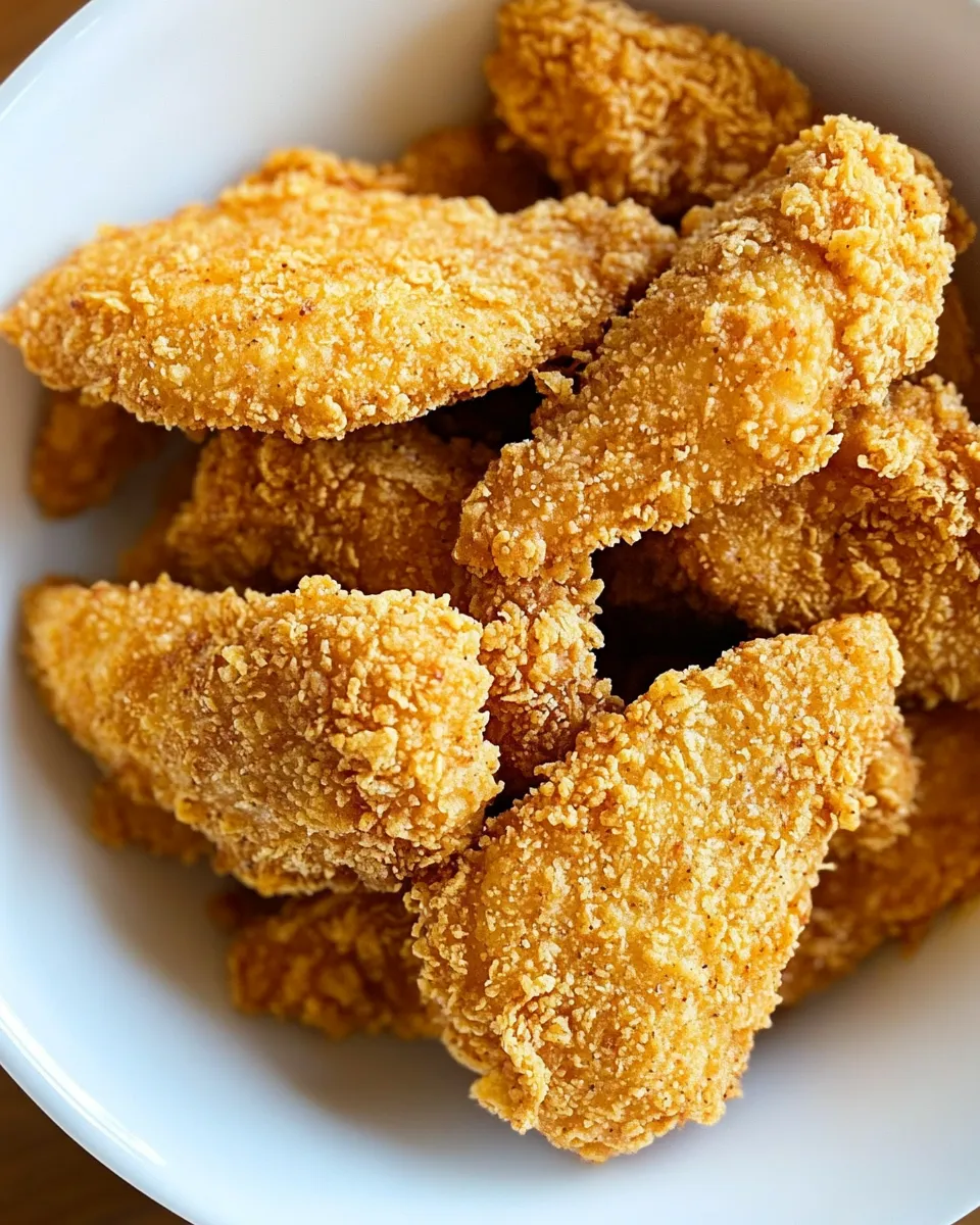 Delicious Vegan Fried Chicken shot