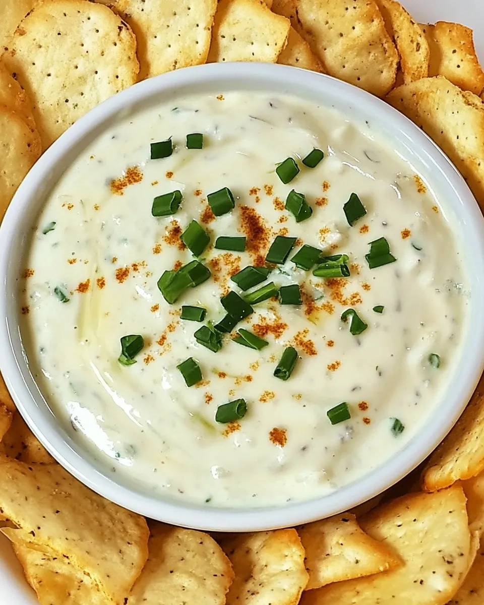 Easy Vegan Onion Dip image