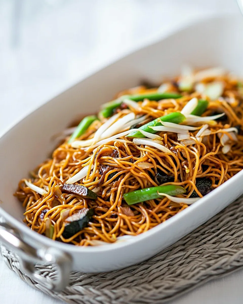 Classic Vegetable Chow Mein image