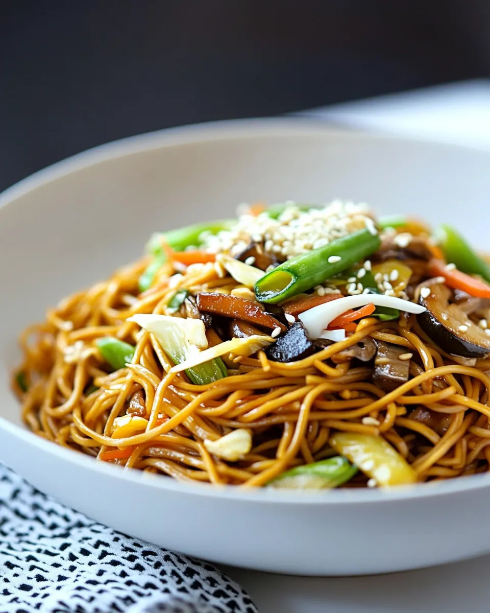 Easy Vegetable Chow Mein recipe photo