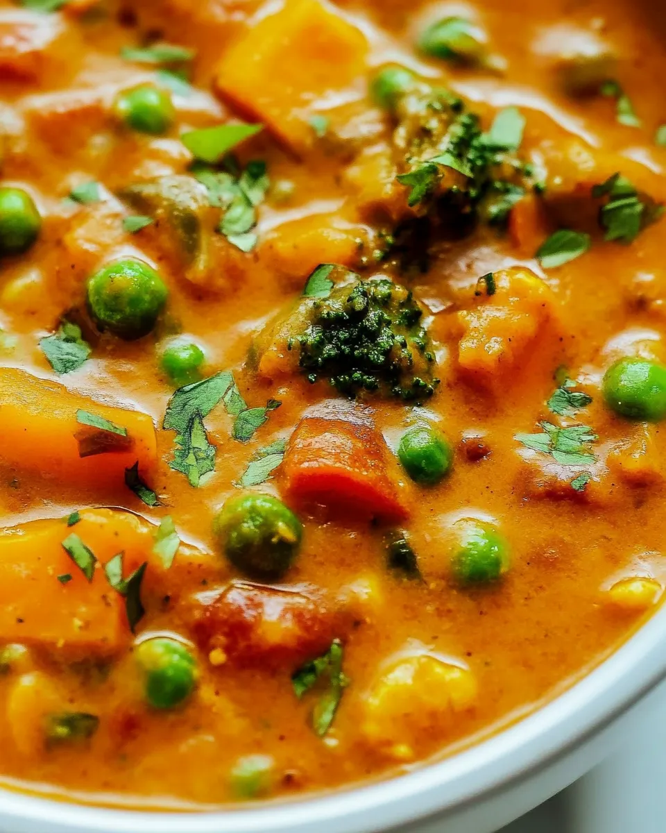 Easy Vegetable Curry recipe photo