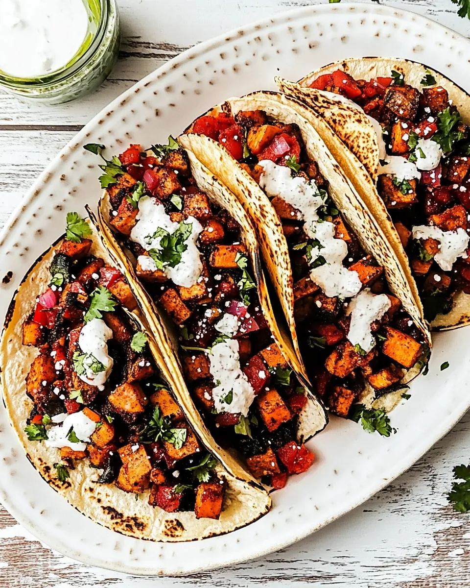 Easy Vegetarian Tacos photo