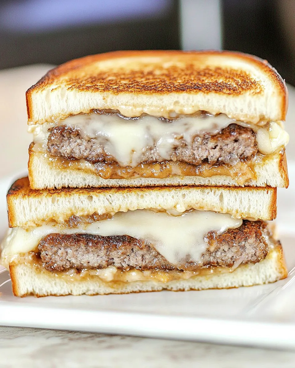 Easy Whataburger Patty Melt Copycat Recipe shot