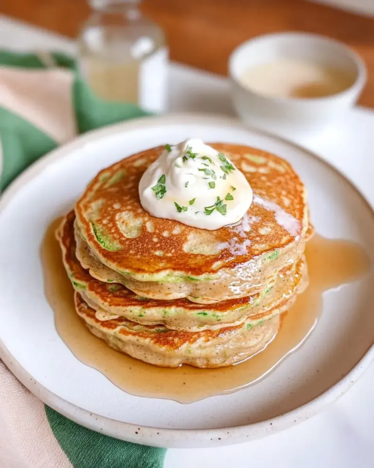 Homemade Whole Wheat Zucchini Pancakes photo